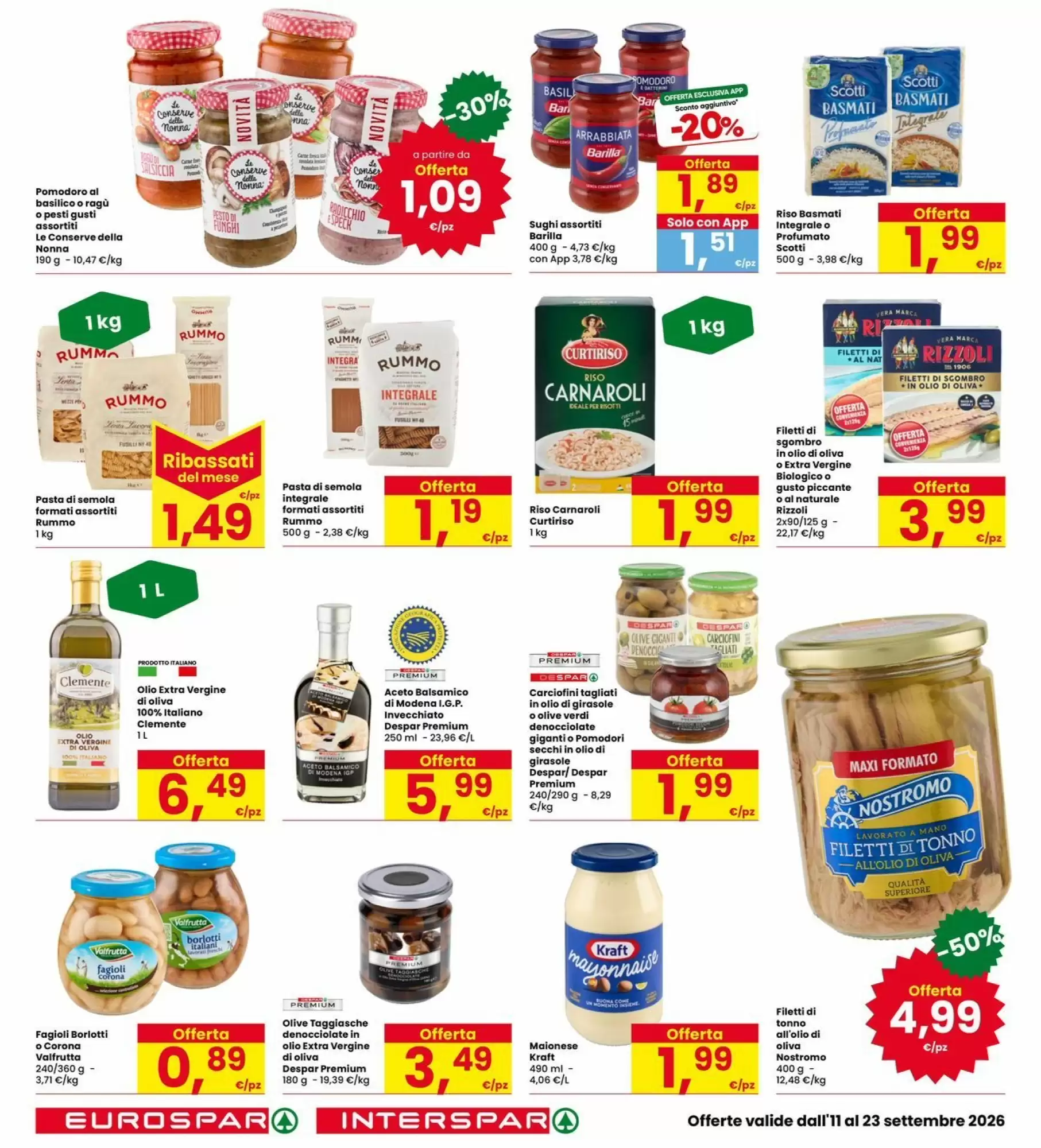 Eurospar Volantino Dal 11 Settembre Al 20 Settembre 2026 Anteprima - Immagine 4 Dal 11 Settembre
