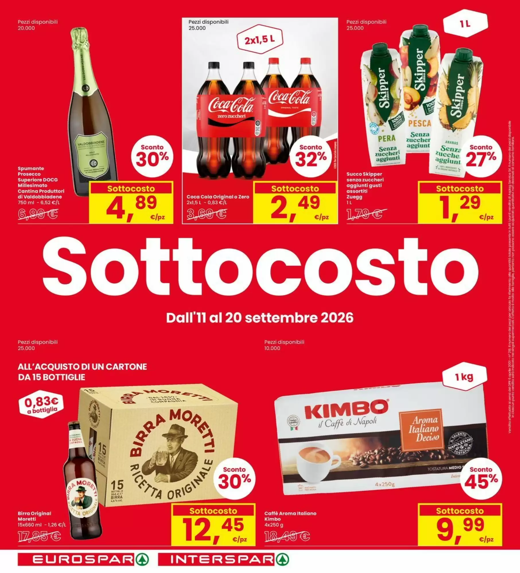 Eurospar Volantino Dal 11 Settembre Al 20 Settembre 2026 Anteprima - Immagine 2 Dal 11 Settembre