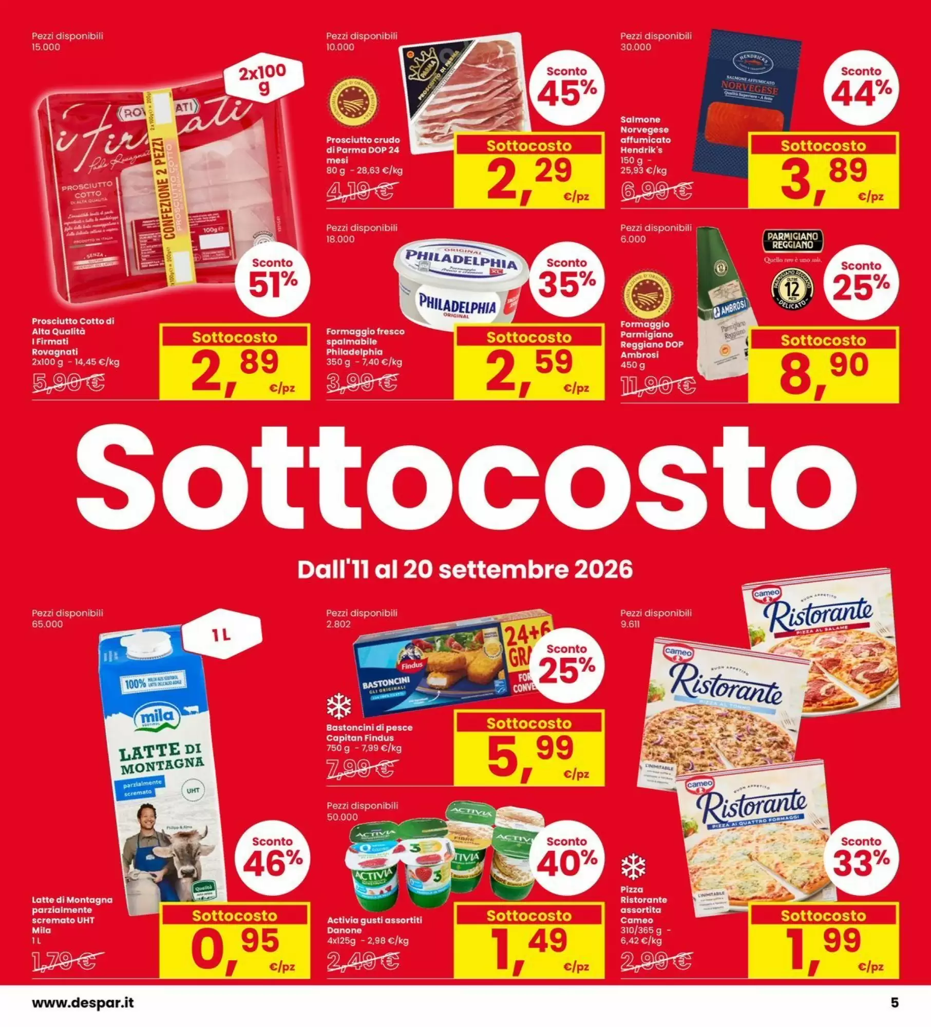 Eurospar Volantino Dal 11 Settembre Al 20 Settembre 2026 Anteprima - Immagine 3 Dal 11 Settembre