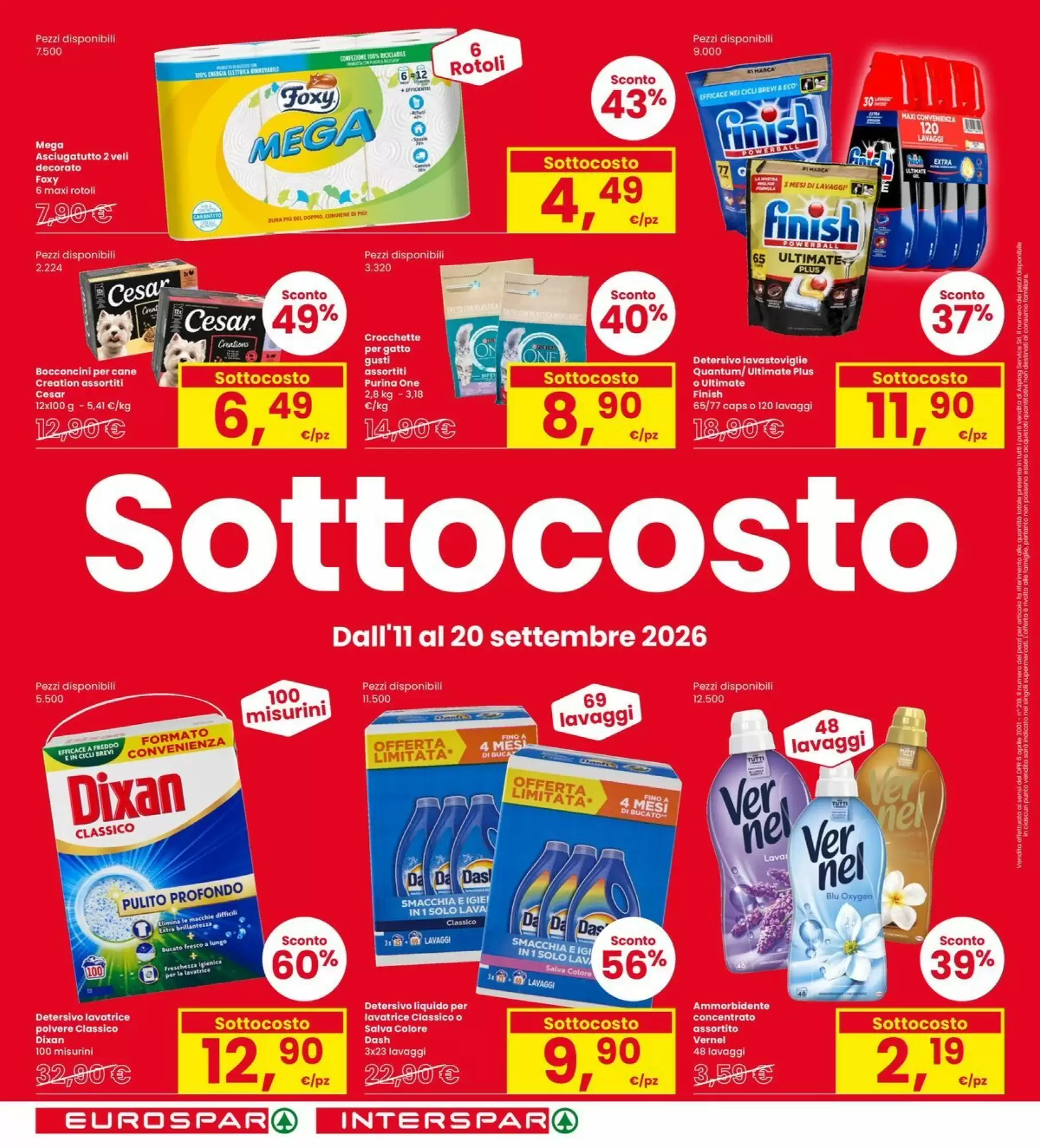 Eurospar Volantino Dal 11 Settembre Al 20 Settembre 2026 Anteprima - Immagine 4 Dal 11 Settembre
