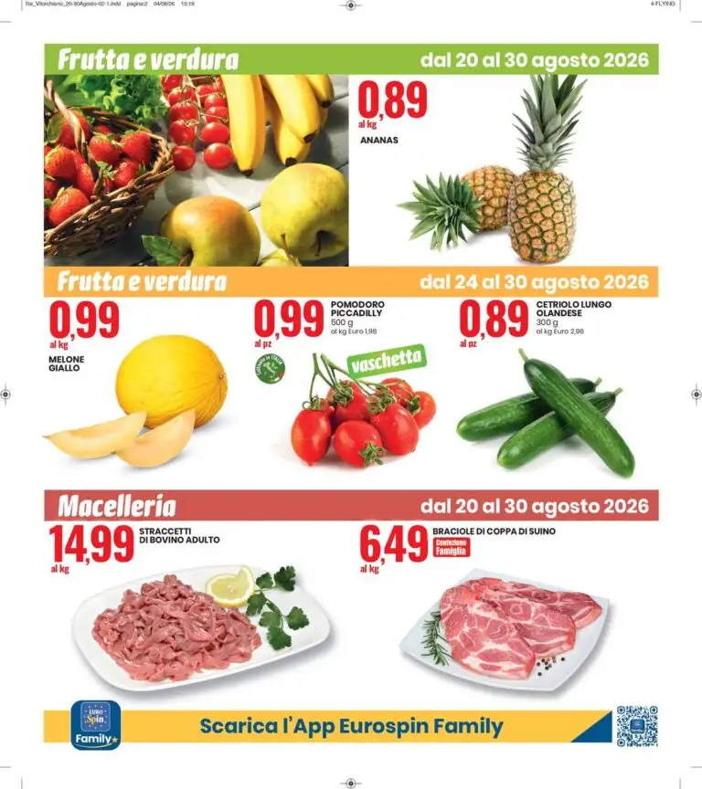 Dal 20 Agosto