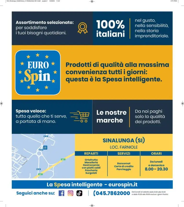 Volantino Eurospin Nuovo Dal 7 Settembre Al 20 Settembre 2026 Anteprima - Immagine 2 Dal 3 Settembre