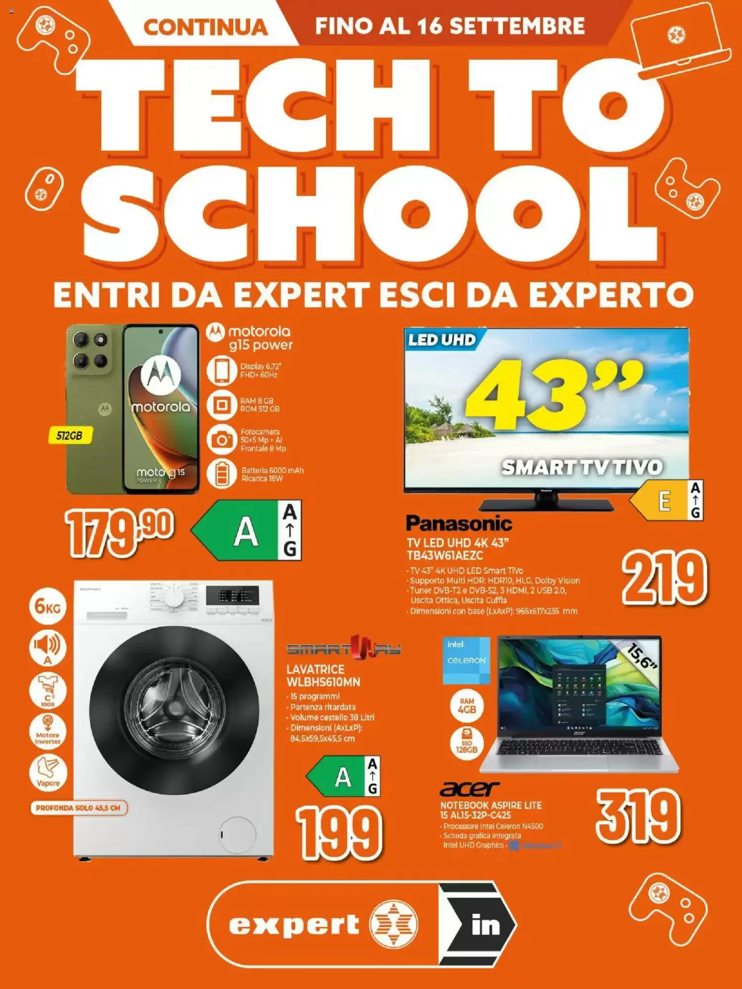 Volantino Expert Dal 3 Settembre Al 16 Settembre 2026 Anteprima - Immagine 1 Expert