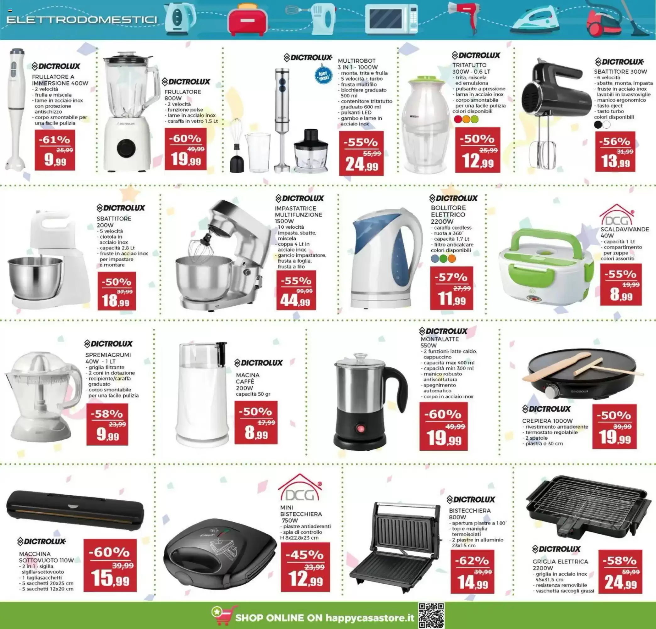 Volantino Happy Casa Black Friday 2026 - Immagine 1 Volantino Happy Casa Black Friday 2026 - Pagina