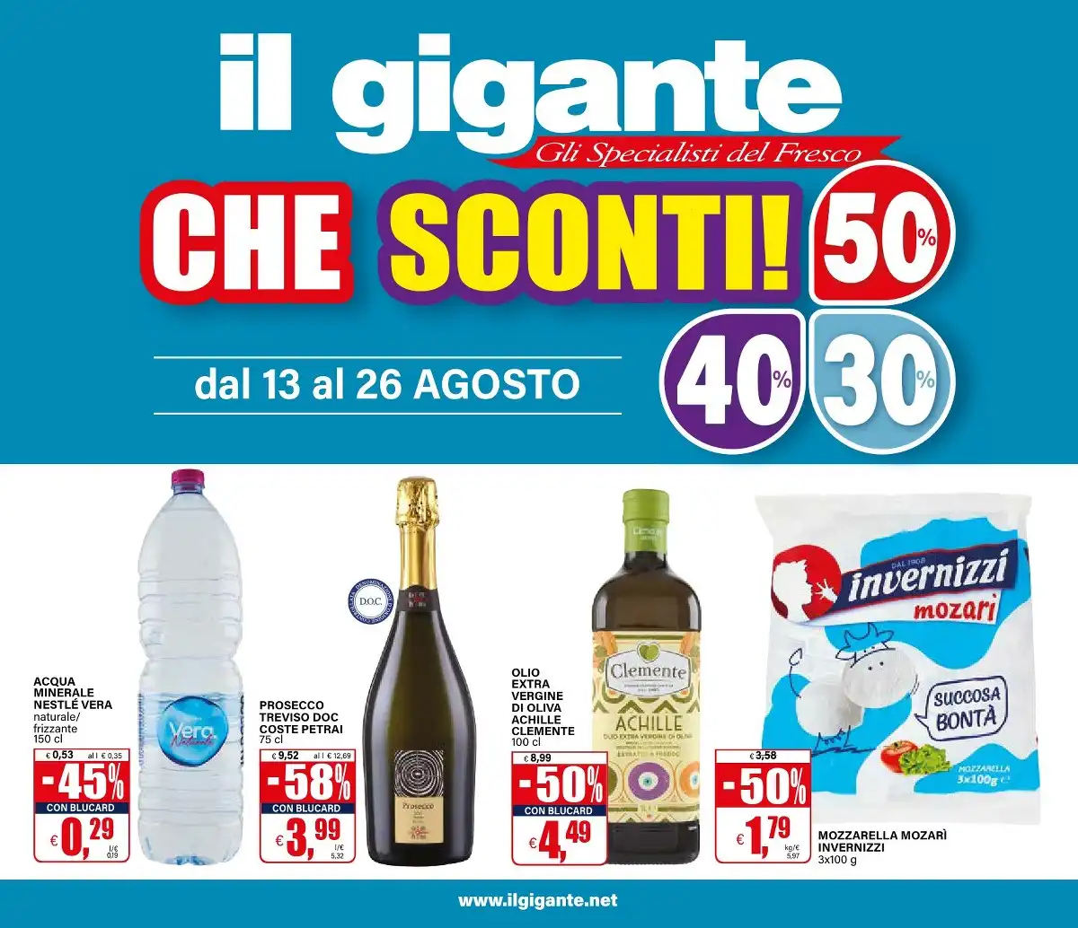 Volantino Il Gigante Nuovo Dal 13 Agosto Al 26 Agosto 2026 Anteprima - Immagine 1 Dal 13 Agosto