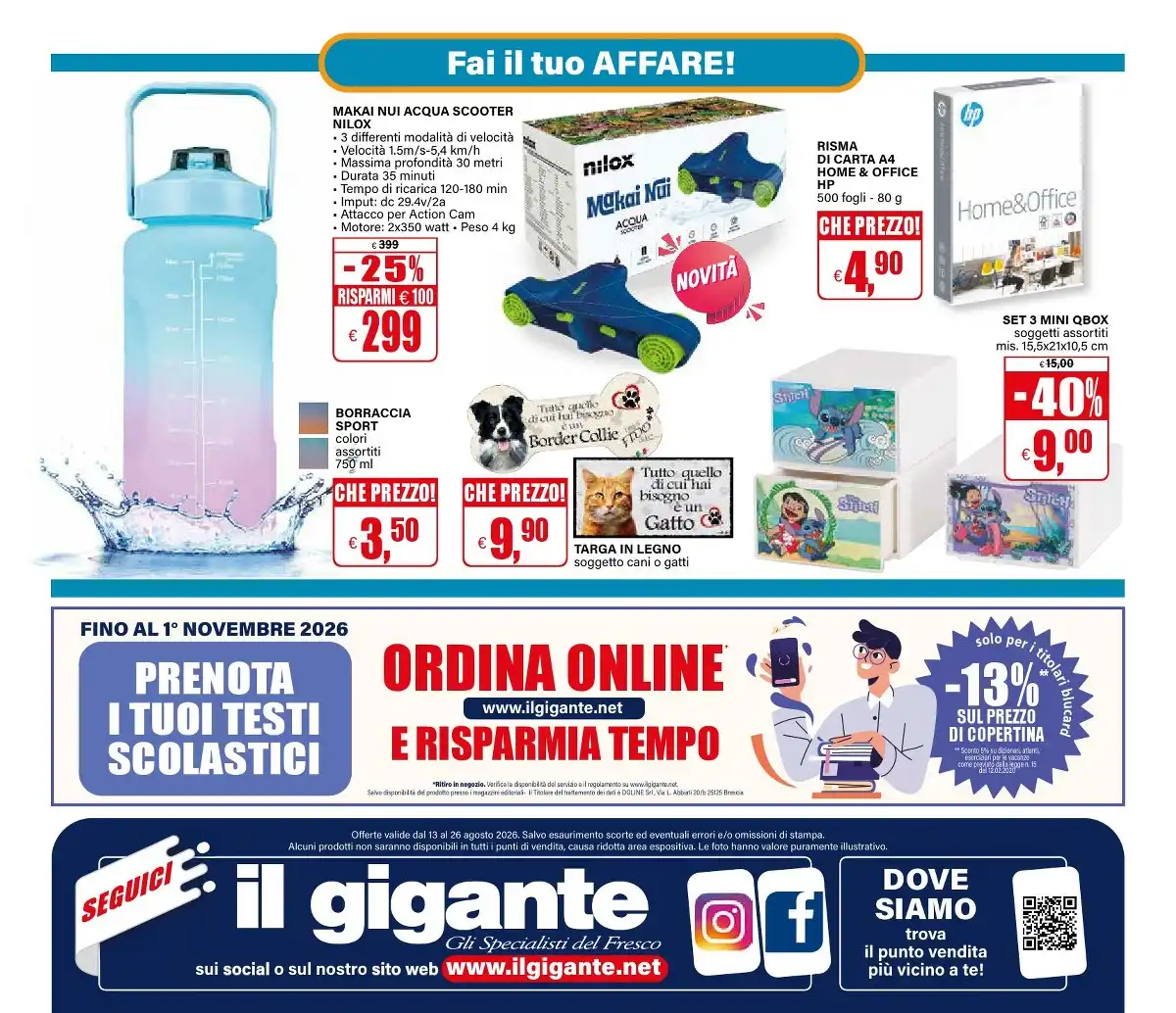Dal 13 Agosto