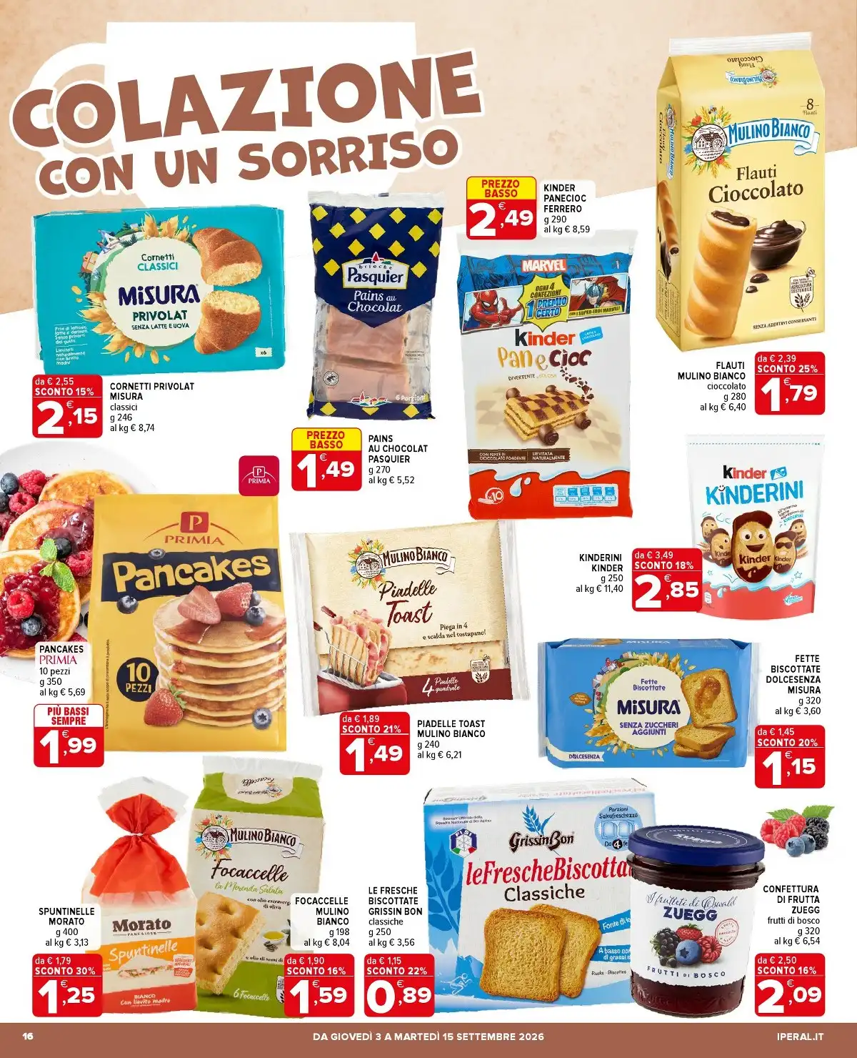 Volantino Iperal nuovo dal 3 settembre al 15 settembre 2026 anteprima - Immagine 2 dal 3 settembre