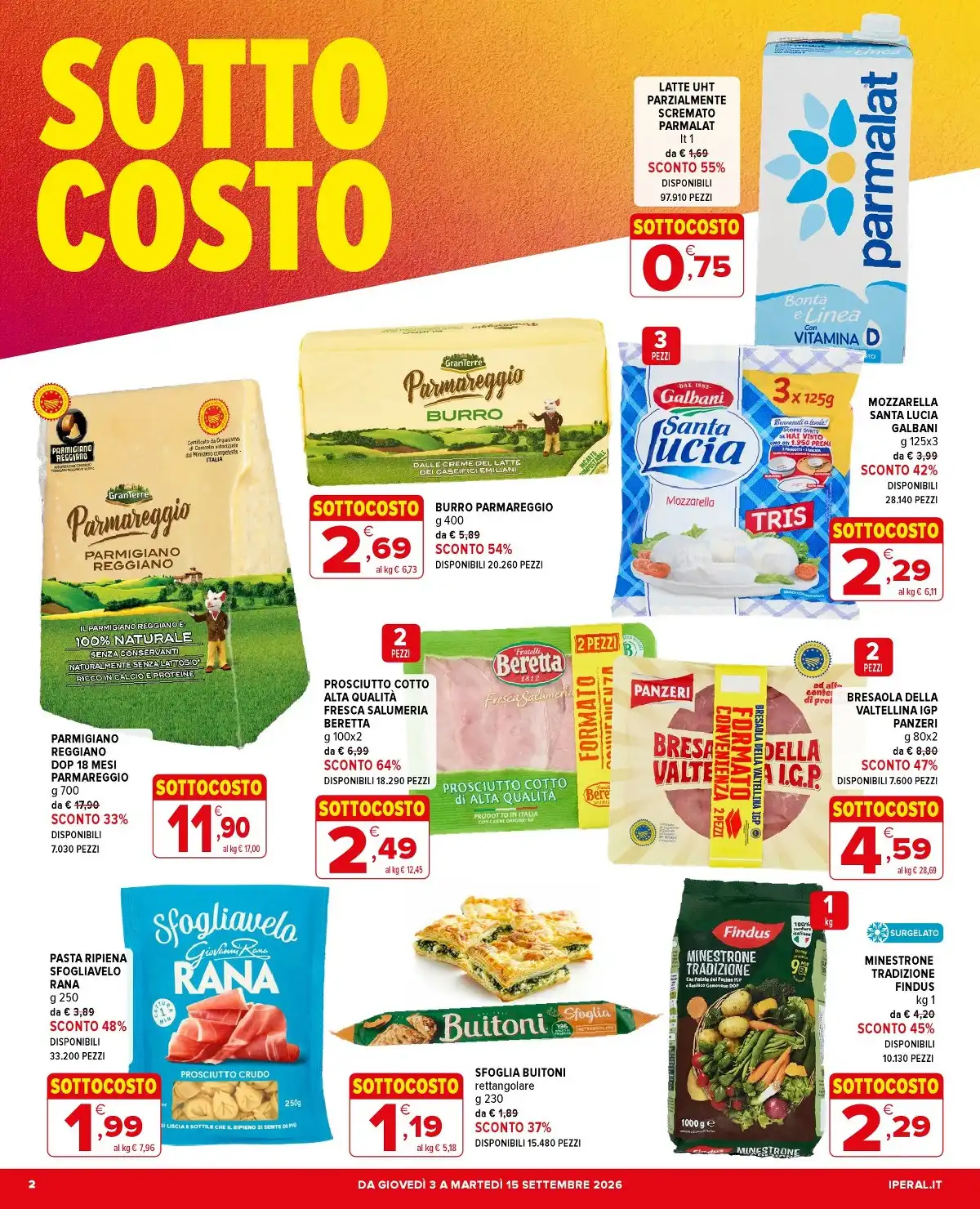 Volantino Iperal nuovo dal 3 settembre al 15 settembre 2026 anteprima - Immagine 2 dal 3 settembre