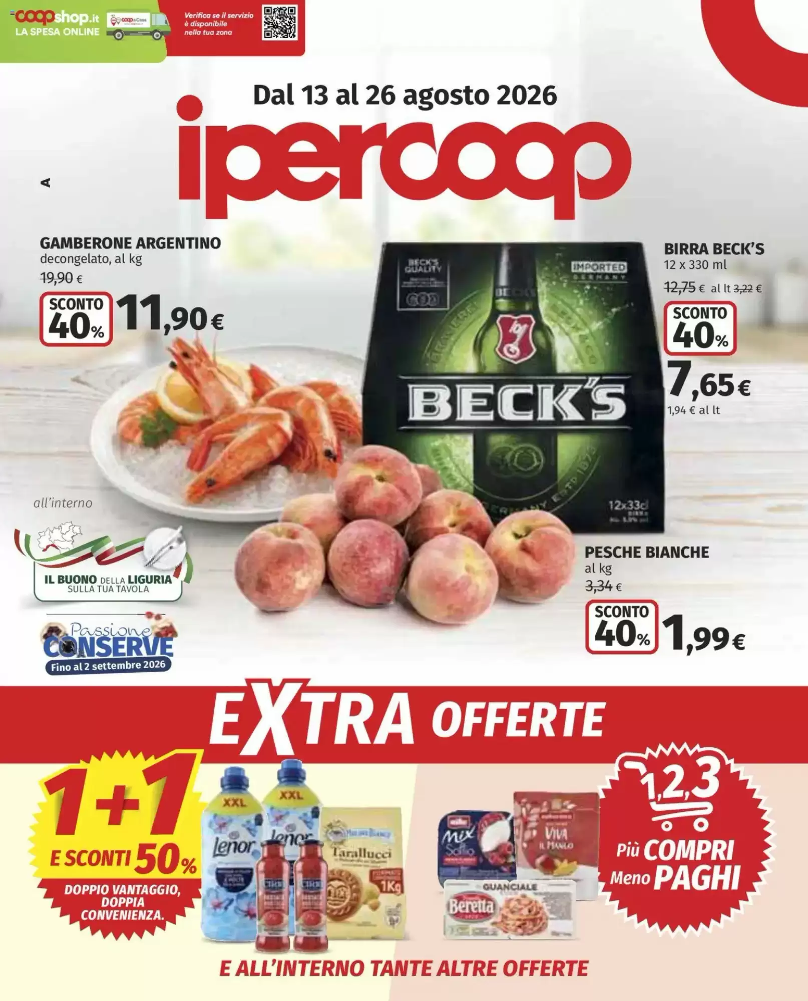 Volantino Ipercoop Nuovo Dal 13 Agosto Al 26 Agosto 2026 Anteprima - Immagine 1 Dal 13 Agosto