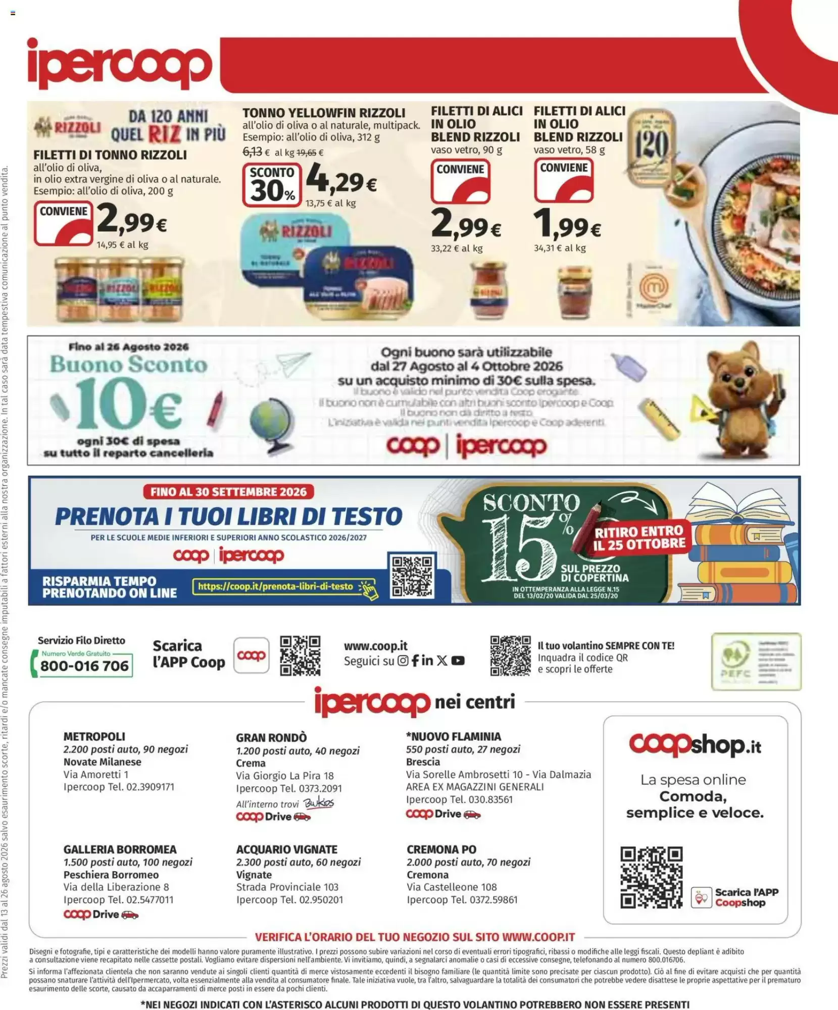 Volantino Ipercoop Nuovo Dal 13 Agosto Al 26 Agosto 2026 Anteprima - Immagine 3 Dal 13 Agosto