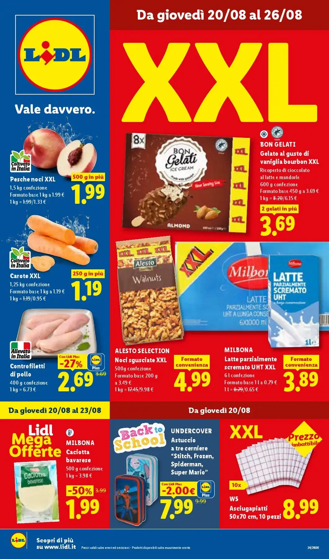 Volantino Lidl Nuovo Dal 20 Agosto Al 26 Agosto 2026 Anteprima - Immagine 1 Dal 20 Agosto