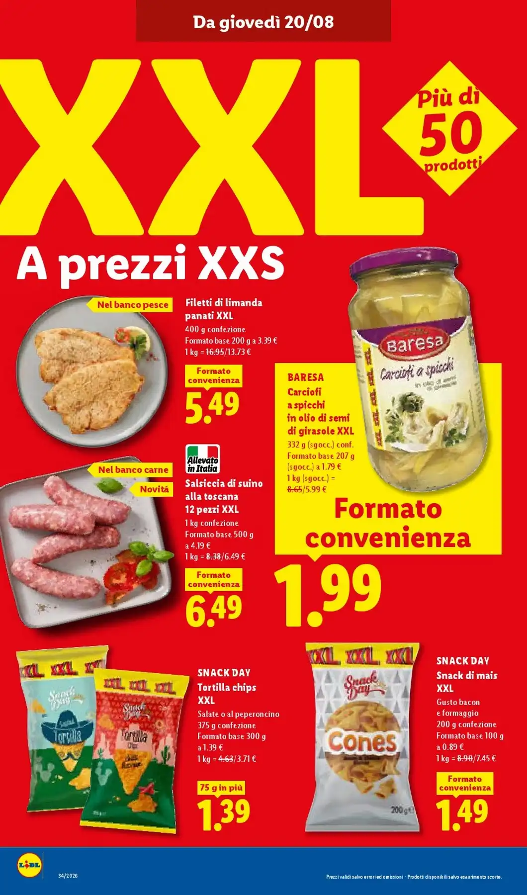 Volantino Lidl Nuovo Dal 20 Agosto Al 26 Agosto 2026 Anteprima - Immagine 2 Dal 20 Agosto