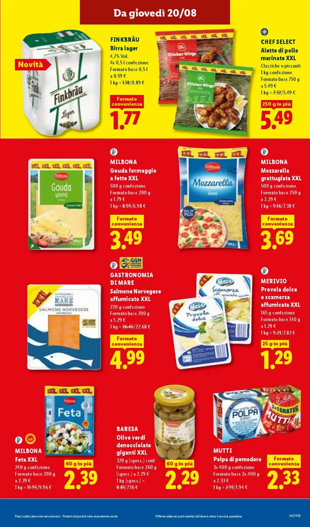 Volantino Lidl Nuovo Dal 20 Agosto Al 26 Agosto 2026 Anteprima - Immagine 3 Dal 20 Agosto