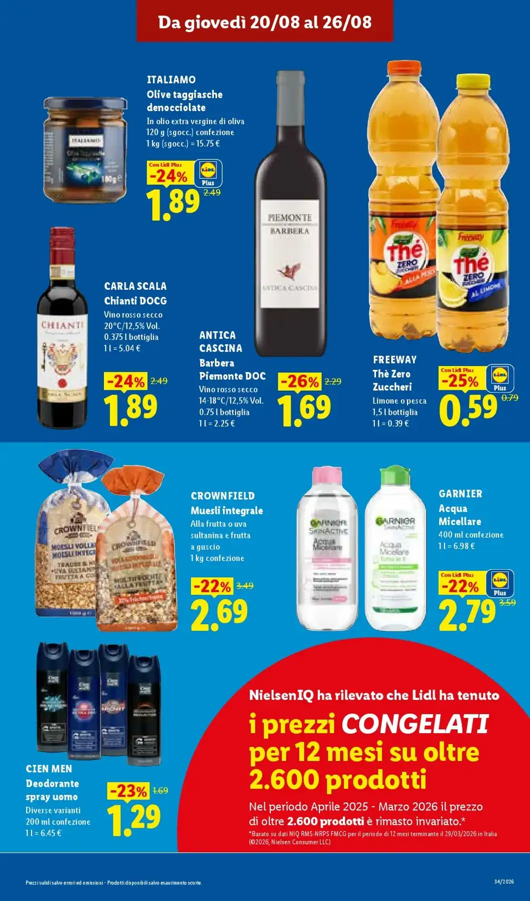 Volantino Lidl Nuovo Dal 20 Agosto Al 26 Agosto 2026 Anteprima - Immagine 1 Dal 20 Agosto