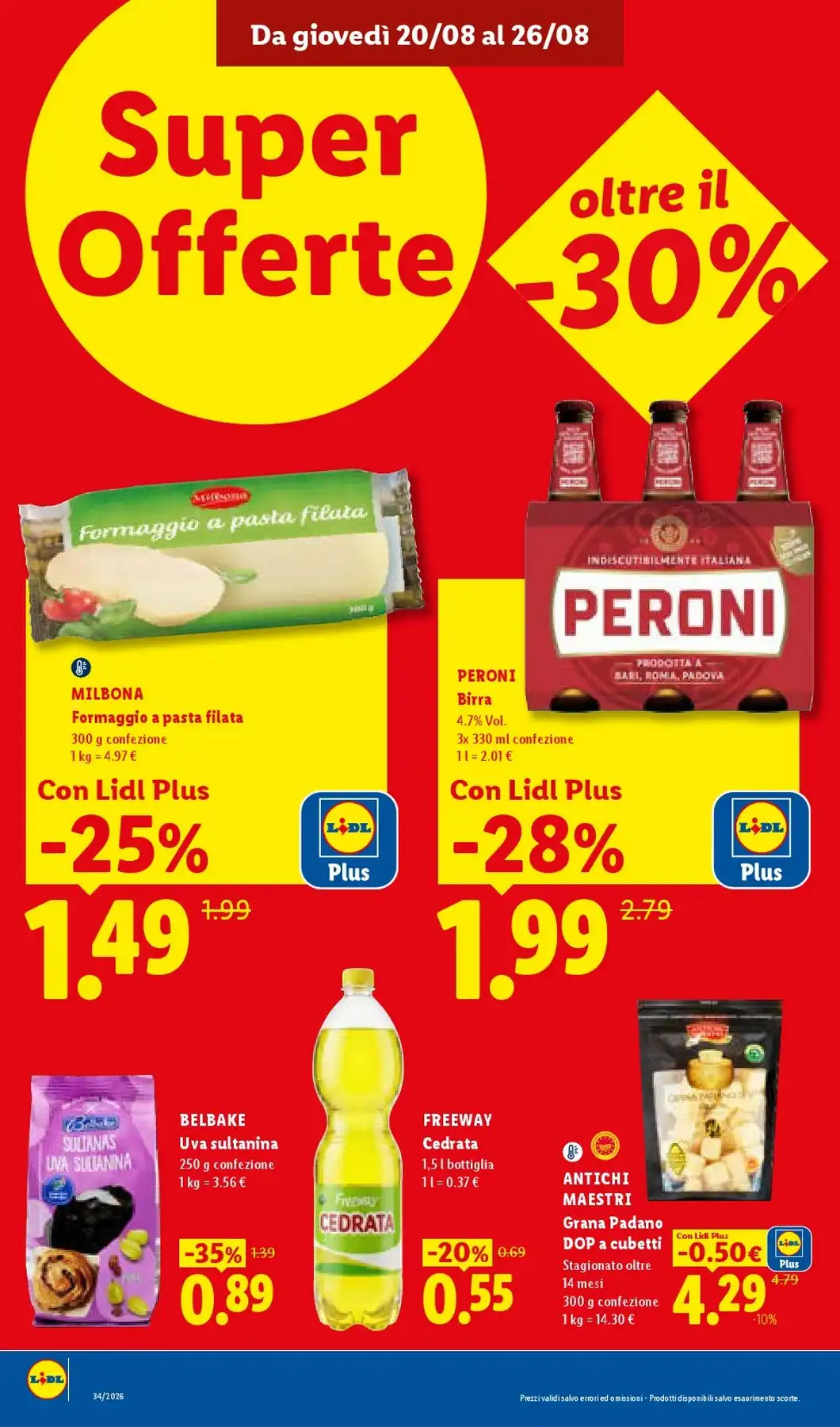 Volantino Lidl Nuovo Dal 20 Agosto Al 26 Agosto 2026 Anteprima - Immagine 2 Dal 20 Agosto