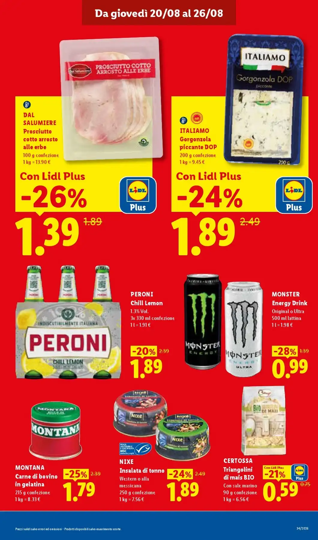 Volantino Lidl Nuovo Dal 20 Agosto Al 26 Agosto 2026 Anteprima - Immagine 3 Dal 20 Agosto