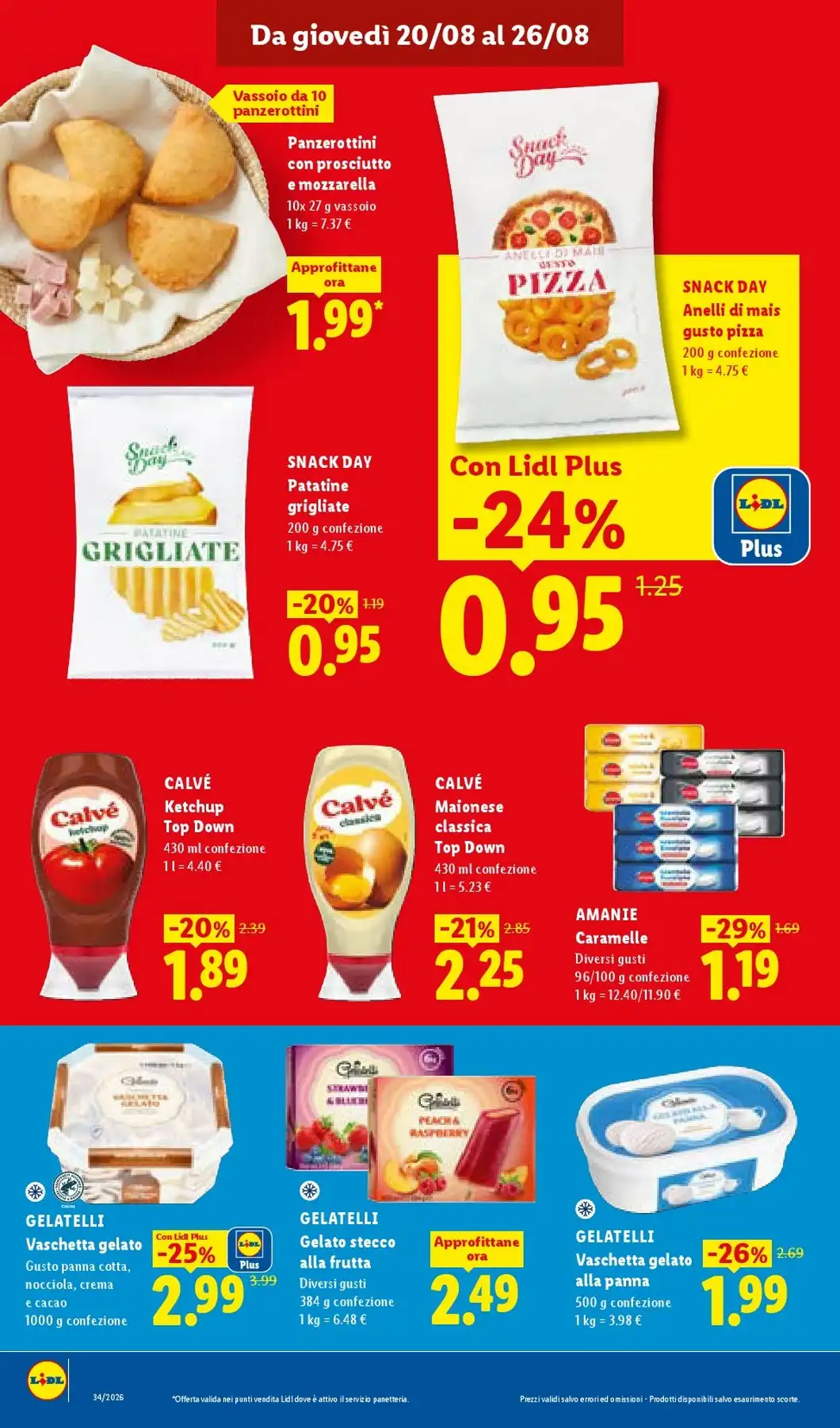 Volantino Lidl Nuovo Dal 20 Agosto Al 26 Agosto 2026 Anteprima - Immagine 4 Dal 20 Agosto