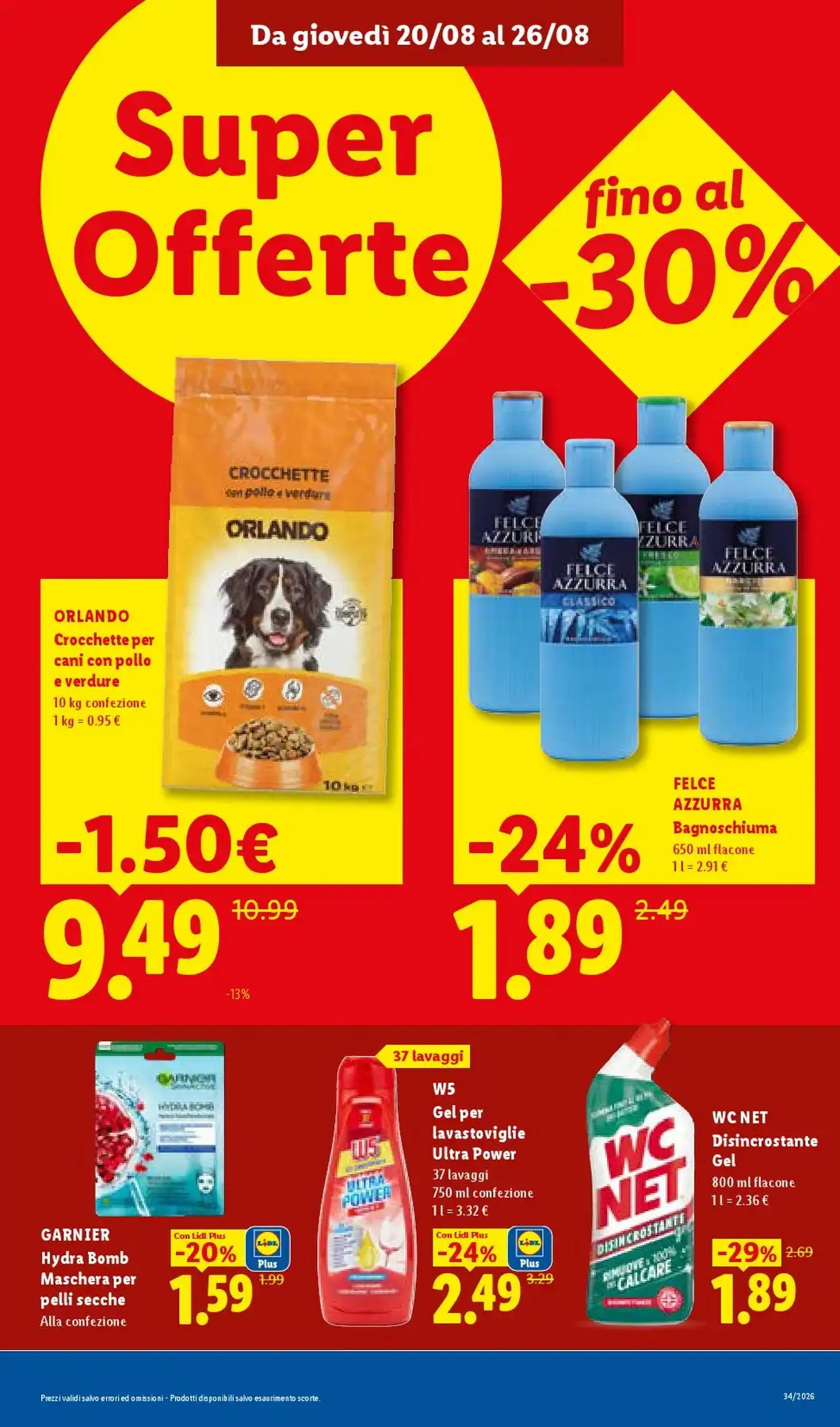 Volantino Lidl Nuovo Dal 20 Agosto Al 26 Agosto 2026 Anteprima - Immagine 5 Dal 20 Agosto