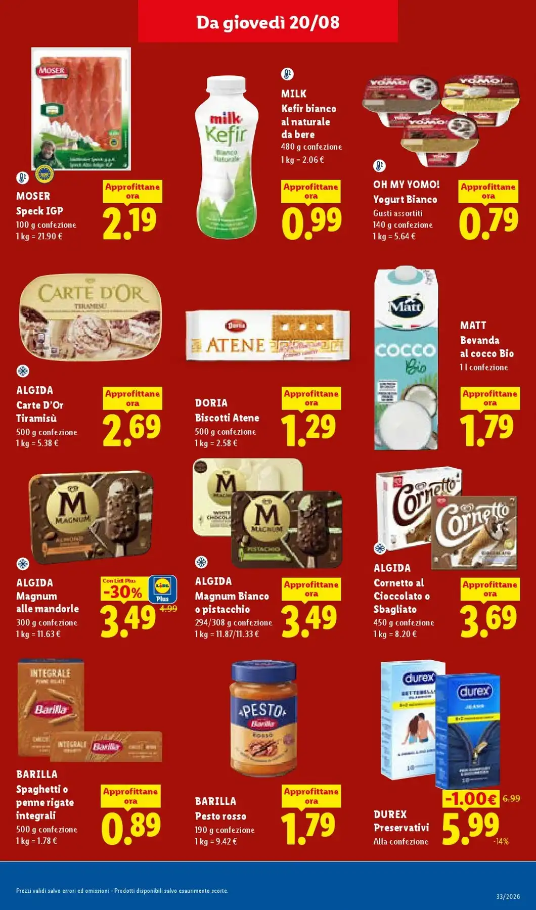 Volantino Lidl Nuovo Dal 20 Agosto Al 26 Agosto 2026 Anteprima - Immagine 1 Dal 20 Agosto