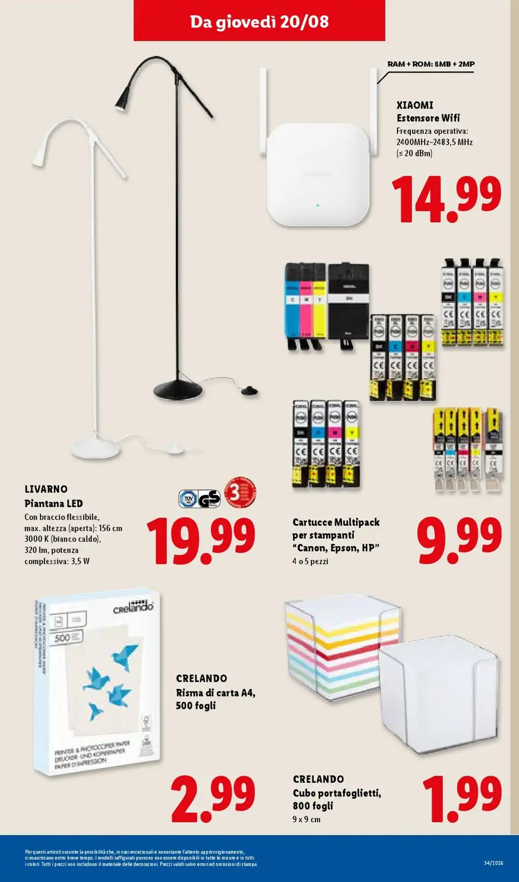 Volantino Lidl Nuovo Dal 20 Agosto Al 26 Agosto 2026 Anteprima - Immagine 5 Dal 20 Agosto
