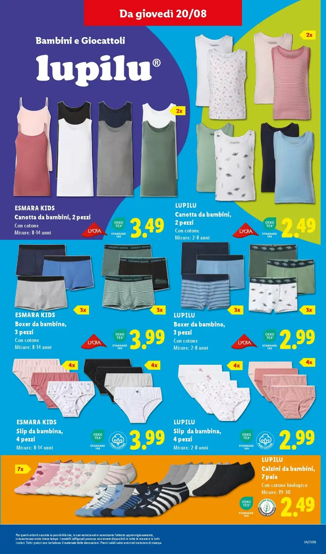 Volantino Lidl Nuovo Dal 20 Agosto Al 26 Agosto 2026 Anteprima - Immagine 1 Dal 20 Agosto