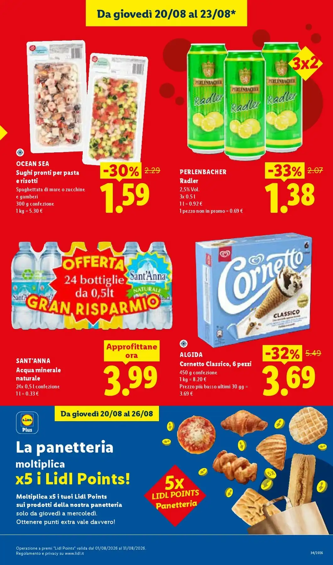 Volantino Lidl Nuovo Dal 20 Agosto Al 26 Agosto 2026 Anteprima - Immagine 1 Dal 20 Agosto