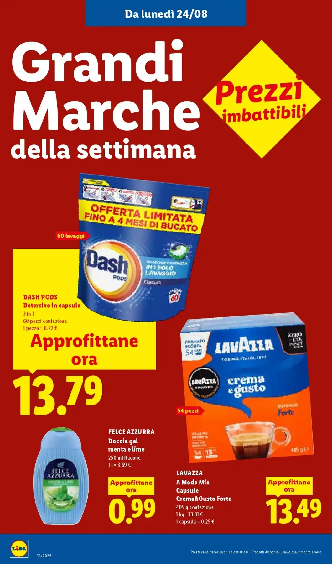 Volantino Lidl Nuovo Dal 20 Agosto Al 26 Agosto 2026 Anteprima - Immagine 2 Dal 20 Agosto