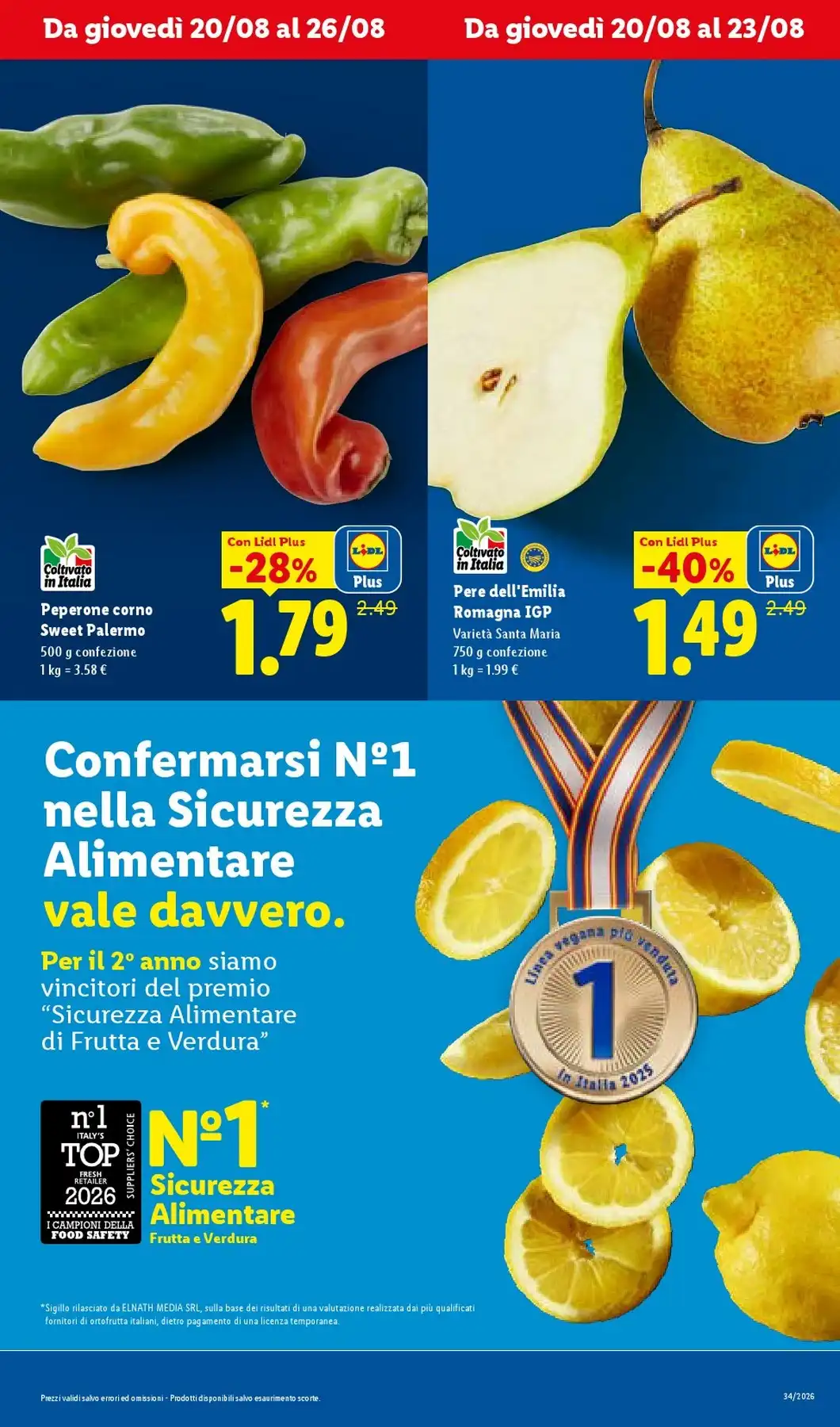 Volantino Lidl Nuovo Dal 20 Agosto Al 26 Agosto 2026 Anteprima - Immagine 3 Dal 20 Agosto