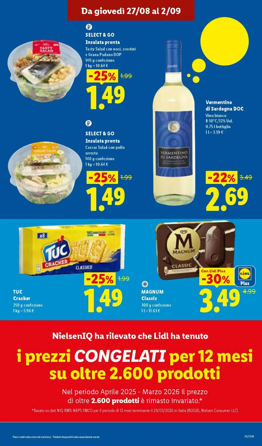 Volantino Lidl Nuovo Dal 27 Agosto Al 2 Settembre 2026 Anteprima - Immagine 1 Dal 27 Agosto