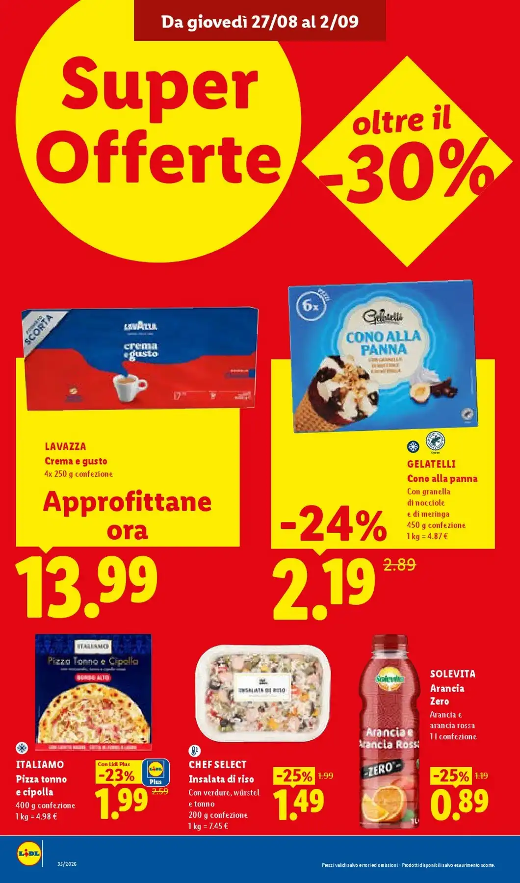 Volantino Lidl Nuovo Dal 27 Agosto Al 2 Settembre 2026 Anteprima - Immagine 2 Dal 27 Agosto