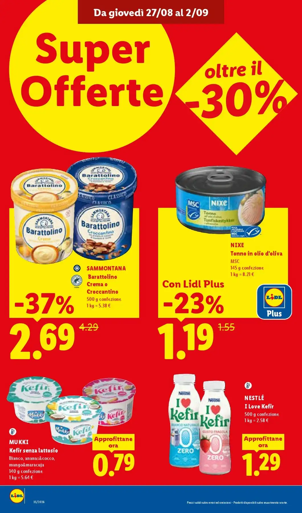 Volantino Lidl Nuovo Dal 27 Agosto Al 2 Settembre 2026 Anteprima - Immagine 4 Dal 27 Agosto