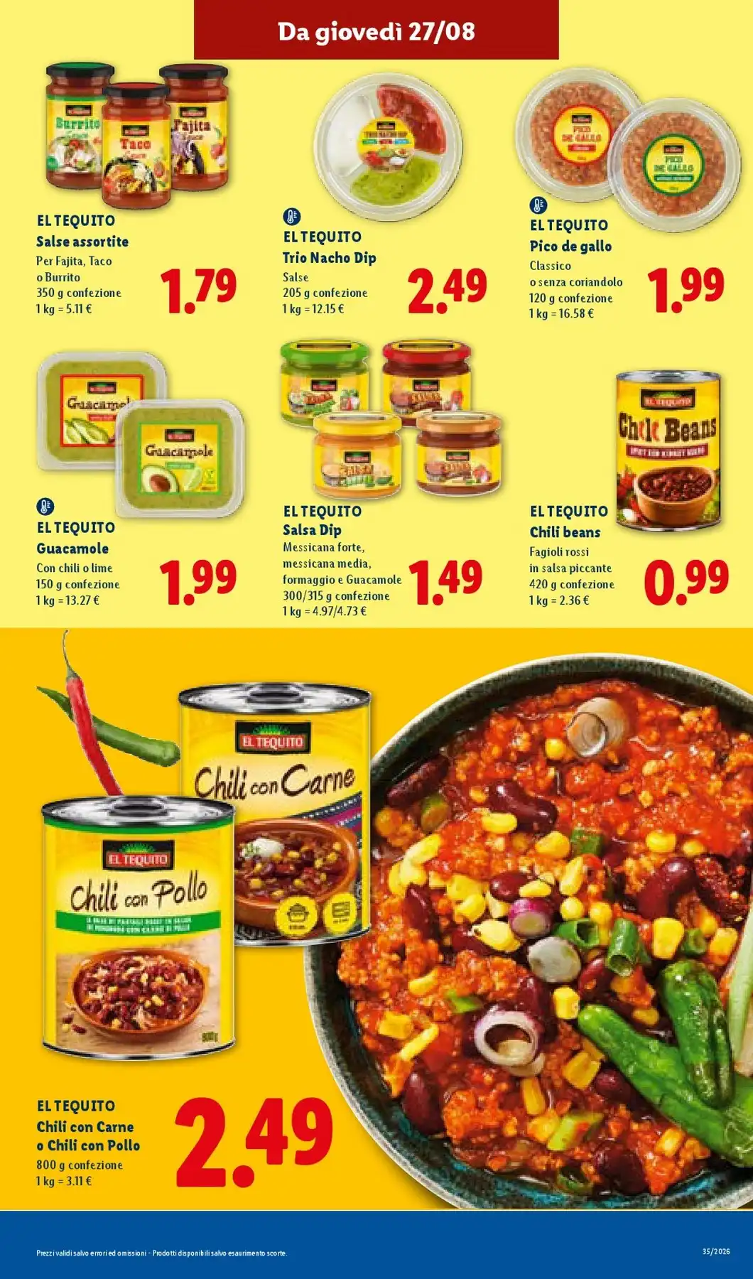 Volantino Lidl Nuovo Dal 27 Agosto Al 2 Settembre 2026 Anteprima - Immagine 3 Dal 27 Agosto