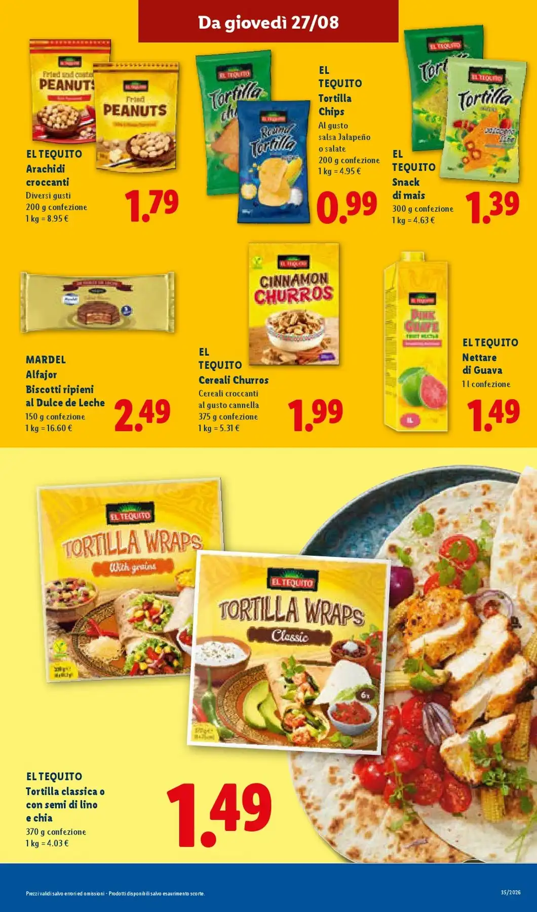 Volantino Lidl Nuovo Dal 27 Agosto Al 2 Settembre 2026 Anteprima - Immagine 1 Dal 27 Agosto