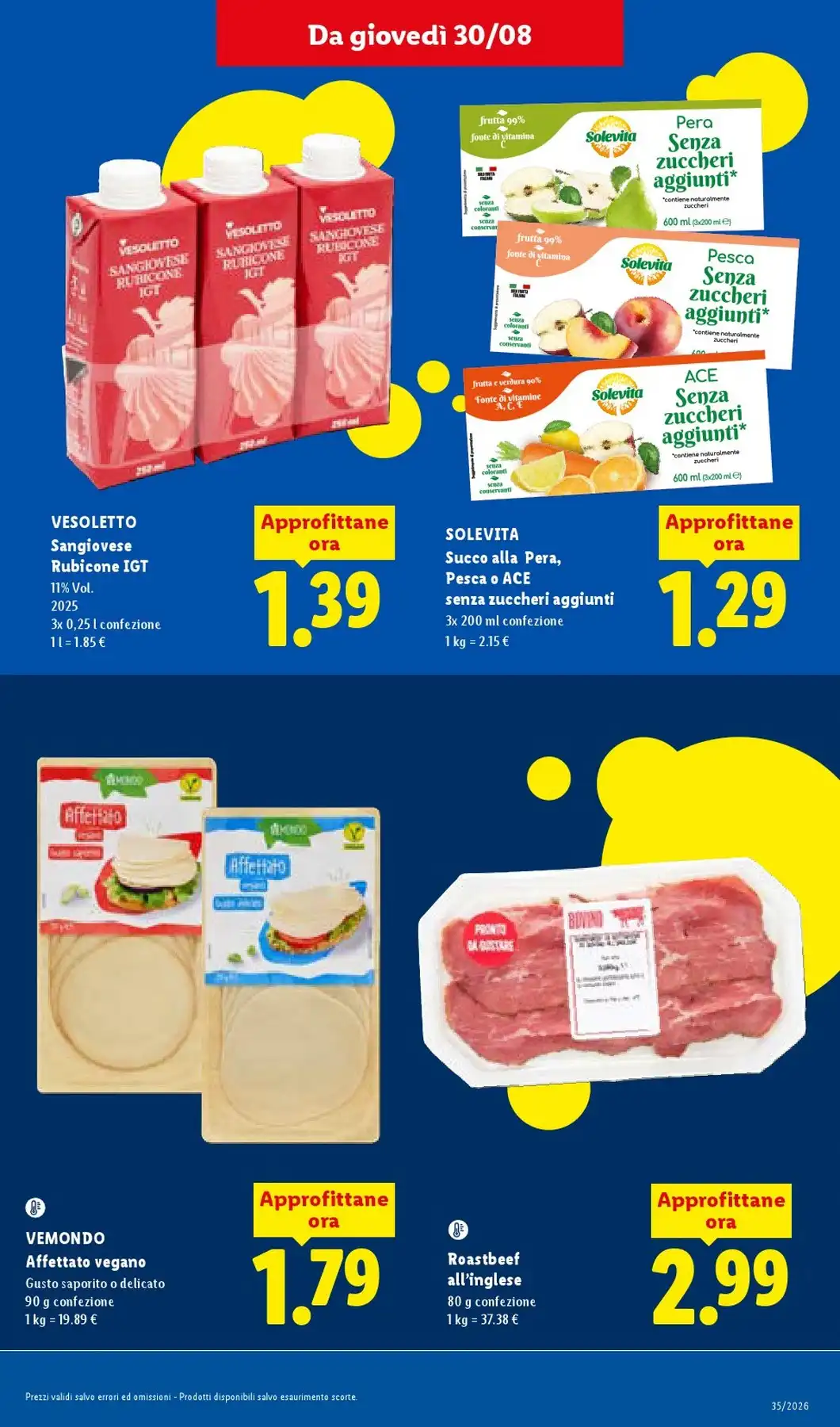 Volantino Lidl Nuovo Dal 27 Agosto Al 2 Settembre 2026 Anteprima - Immagine 3 Dal 27 Agosto
