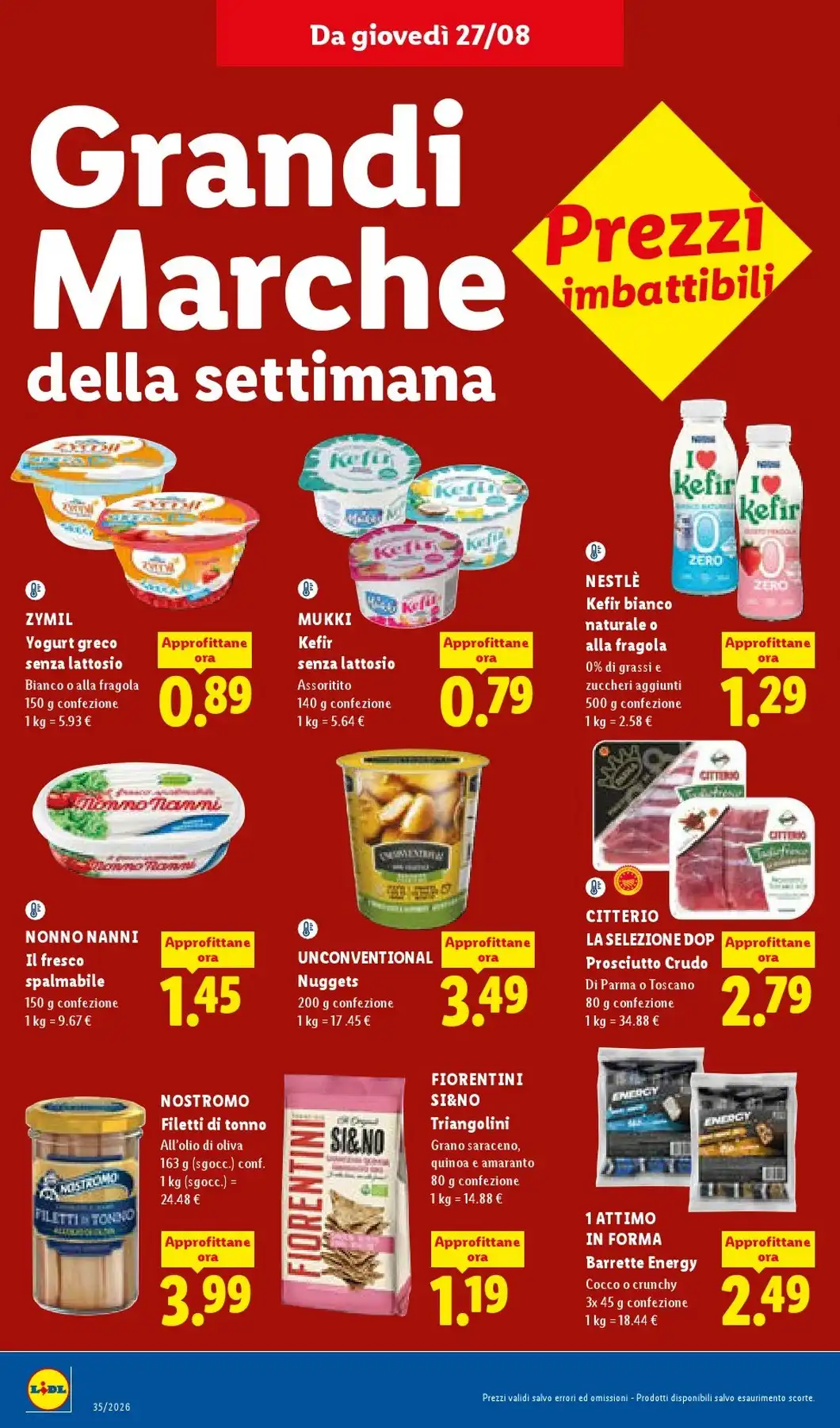 Volantino Lidl Nuovo Dal 27 Agosto Al 2 Settembre 2026 Anteprima - Immagine 4 Dal 27 Agosto
