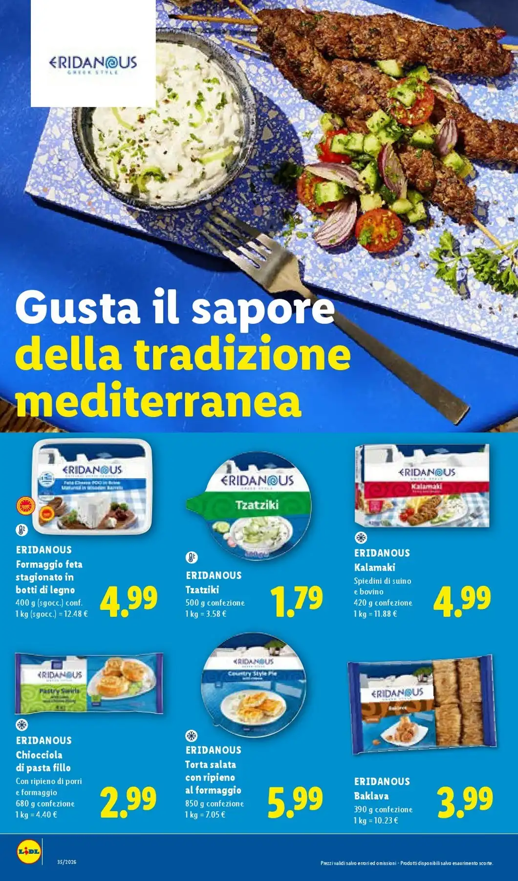 Volantino Lidl Nuovo Dal 27 Agosto Al 2 Settembre 2026 Anteprima - Immagine 1 Dal 27 Agosto