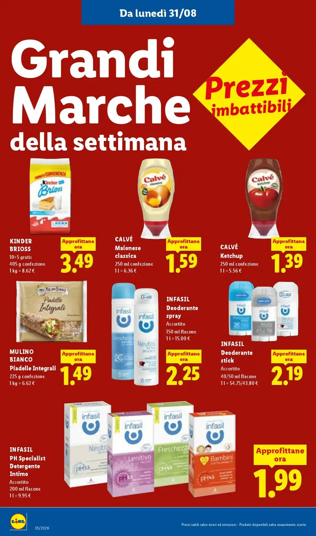 Volantino Lidl Nuovo Dal 27 Agosto Al 2 Settembre 2026 Anteprima - Immagine 3 Dal 27 Agosto