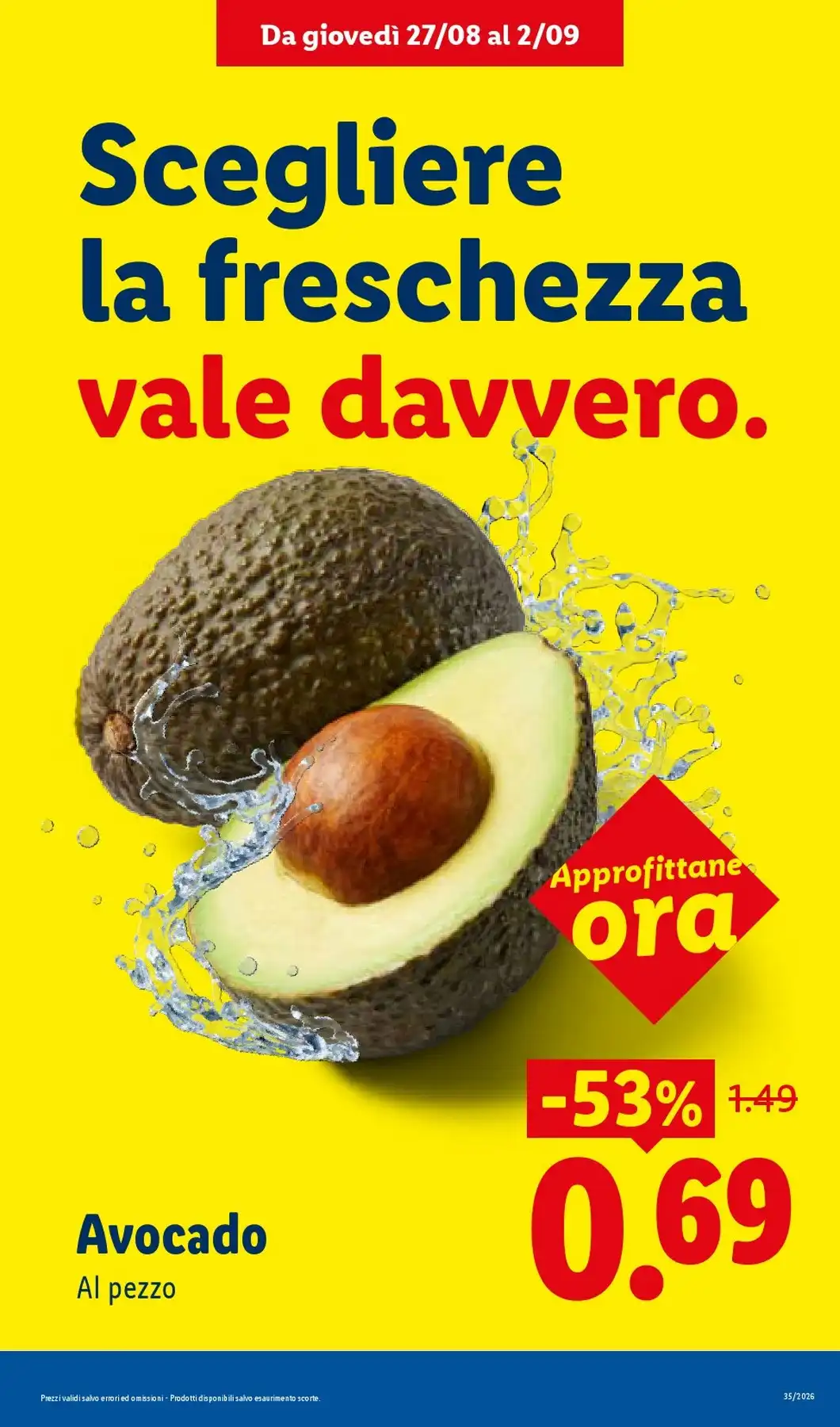 Volantino Lidl Nuovo Dal 27 Agosto Al 2 Settembre 2026 Anteprima - Immagine 1 Dal 27 Agosto