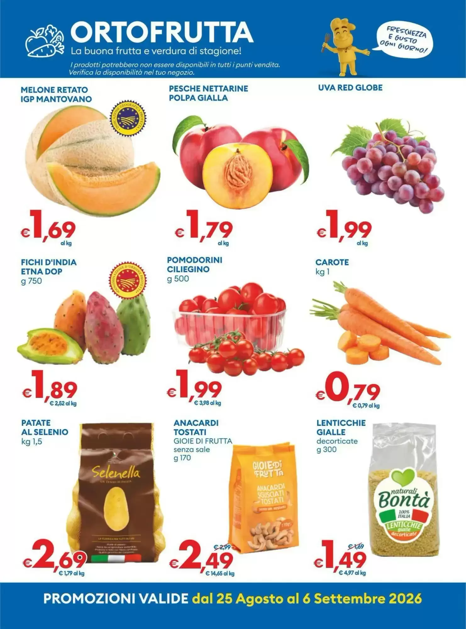 Dal 25 Agosto