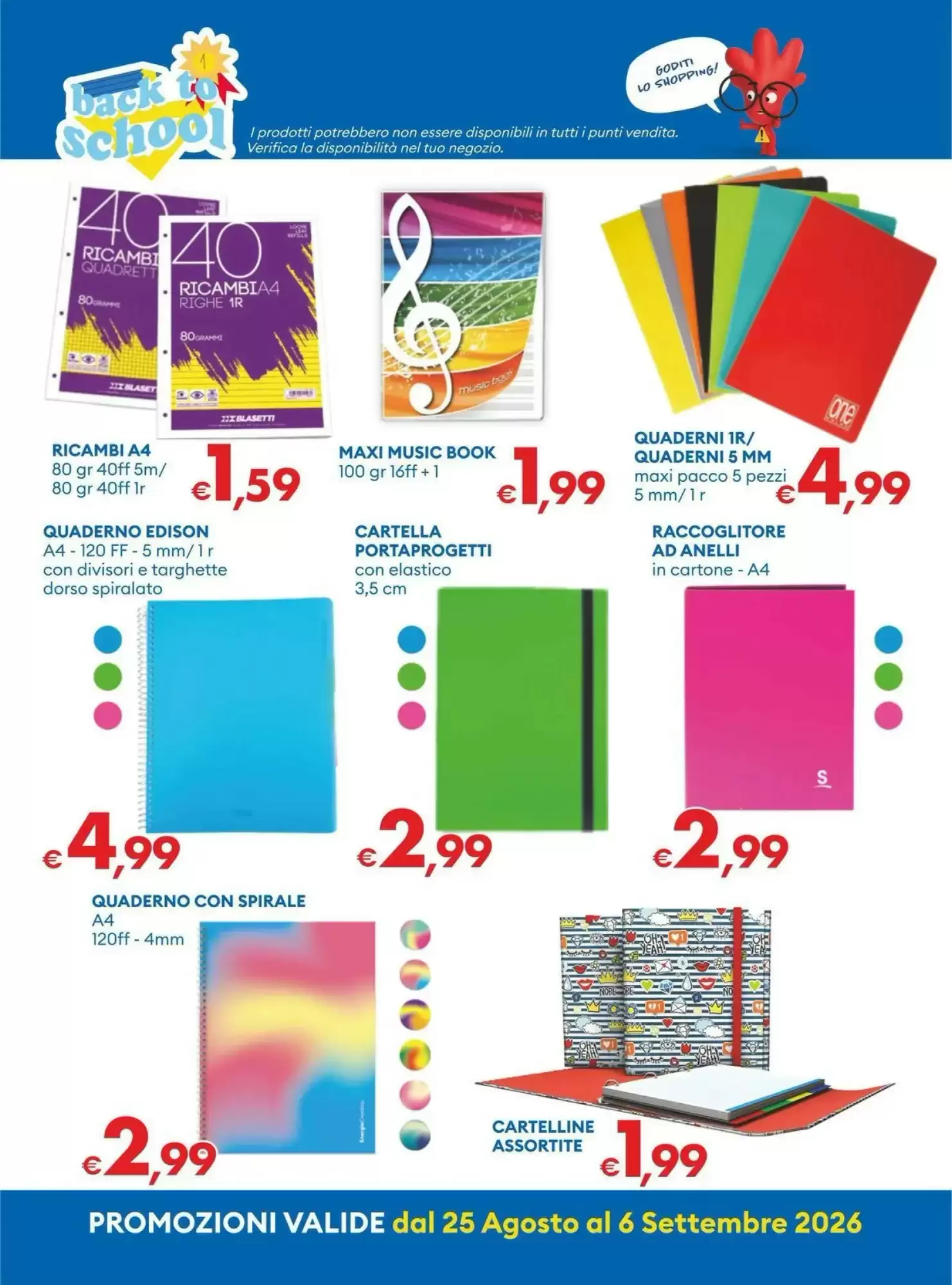 Volantino Md Discount Nuovo Dal 25 Agosto Al 6 Settembre 2026 Anteprima - Immagine 1 Dal 25 Agosto