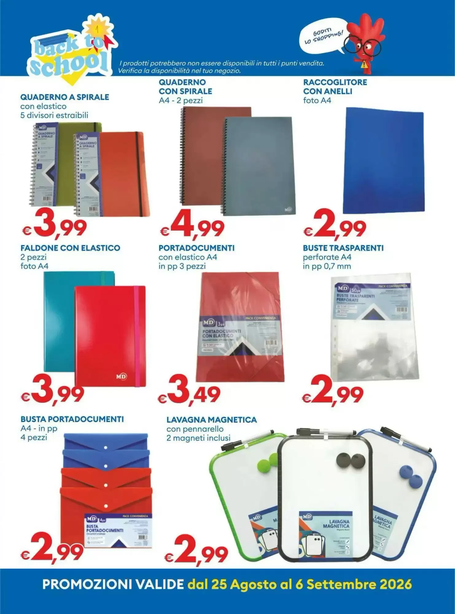 Volantino Md Discount Nuovo Dal 25 Agosto Al 6 Settembre 2026 Anteprima - Immagine 2 Dal 25 Agosto