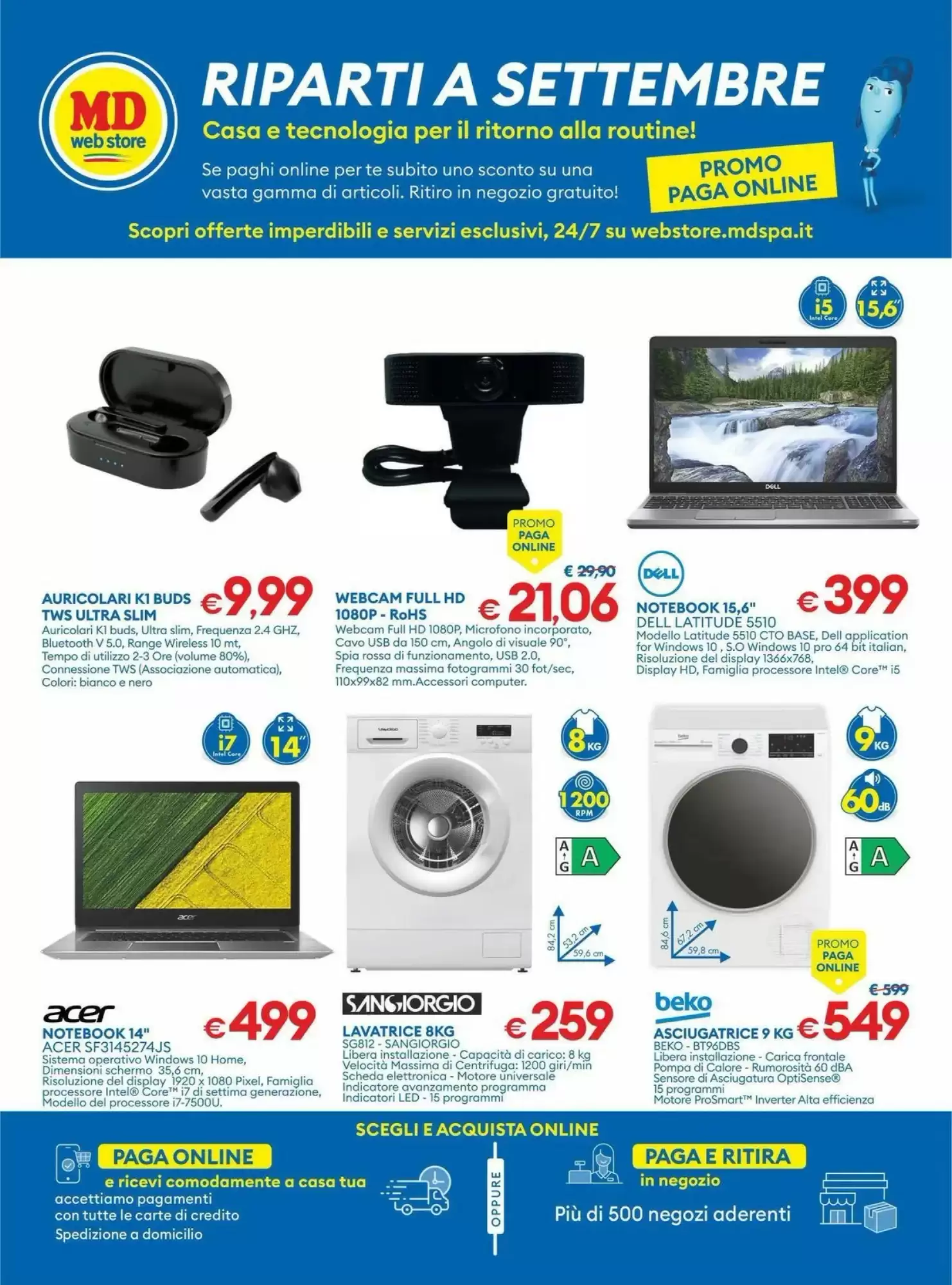 Volantino Md Discount Nuovo Dal 25 Agosto Al 6 Settembre 2026 Anteprima - Immagine 1 Dal 25 Agosto