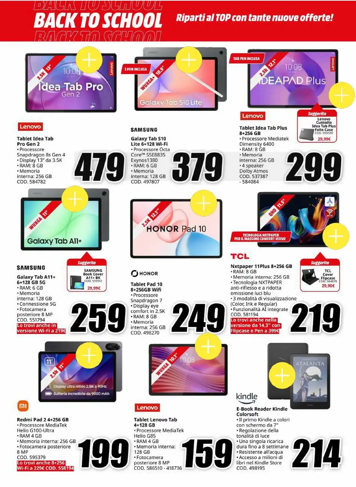 Volantino MediaWorld Black Friday 2026 - Immagine 2 Volantino MediaWorld Black Friday 2026 - Pagina