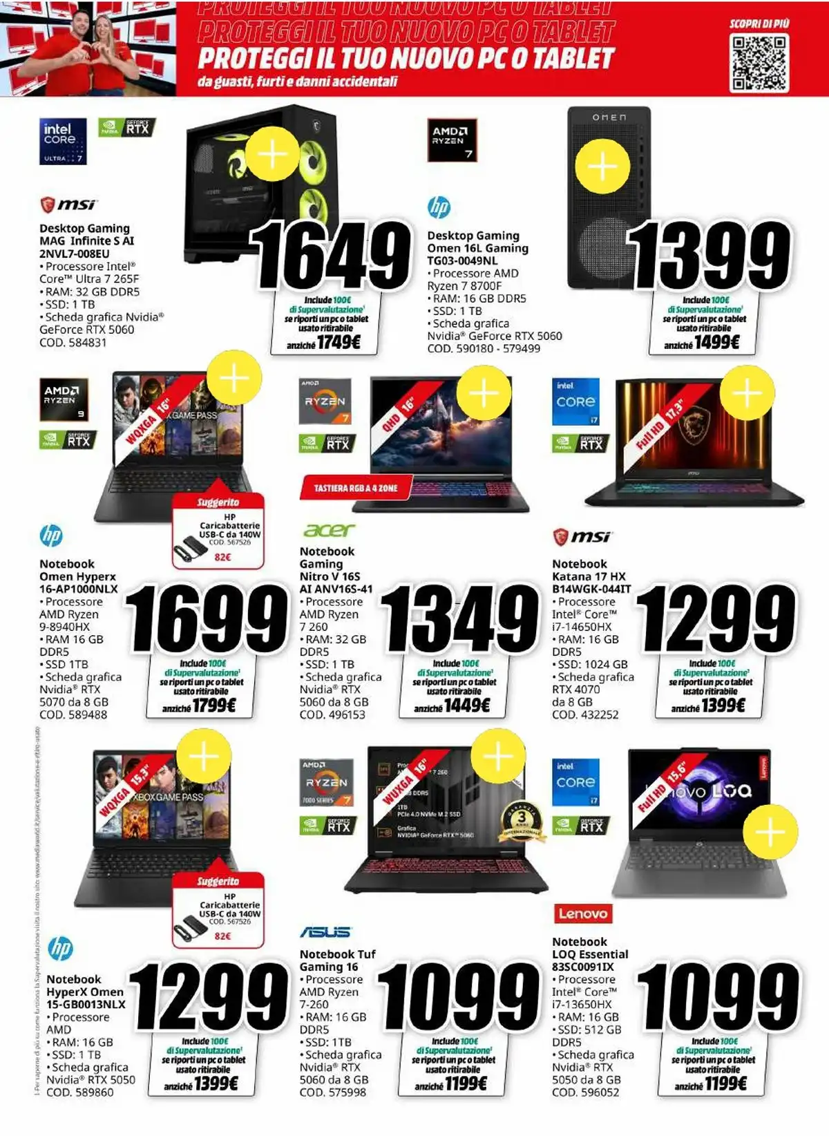 Volantino MediaWorld Black Friday 2026 - Immagine 1 Volantino MediaWorld Black Friday 2026 - Pagina