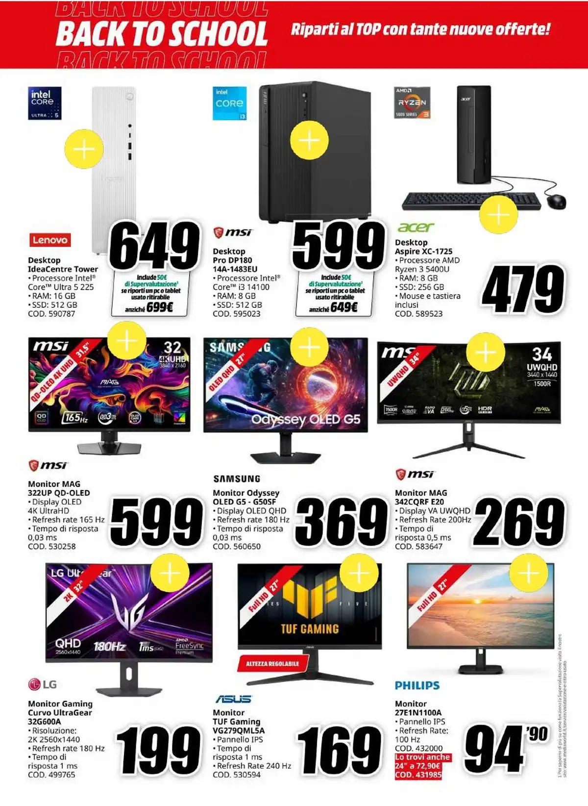 Volantino MediaWorld Black Friday 2026 - Immagine 2 Volantino MediaWorld Black Friday 2026 - Pagina