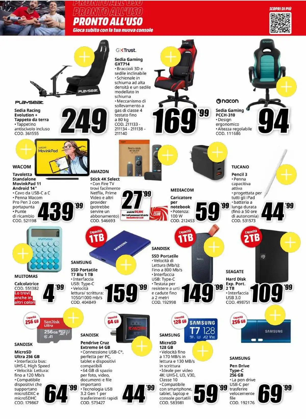 Volantino MediaWorld Natale 2026 - Immagine 1 Volantino MediaWorld Natale 2026 - Pagina