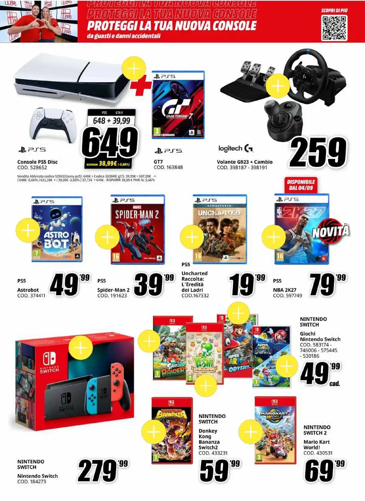 Volantino MediaWorld Natale 2026 - Immagine 3 Volantino MediaWorld Natale 2026 - Pagina