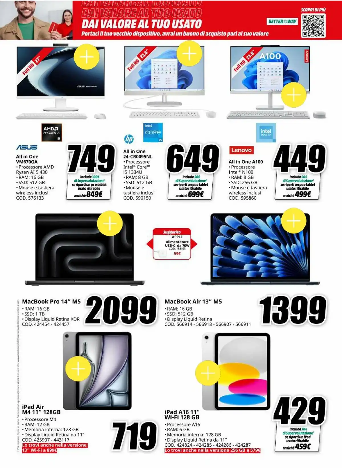 Volantino MediaWorld Black Friday 2026 - Immagine 1 Volantino MediaWorld Black Friday 2026 - Pagina