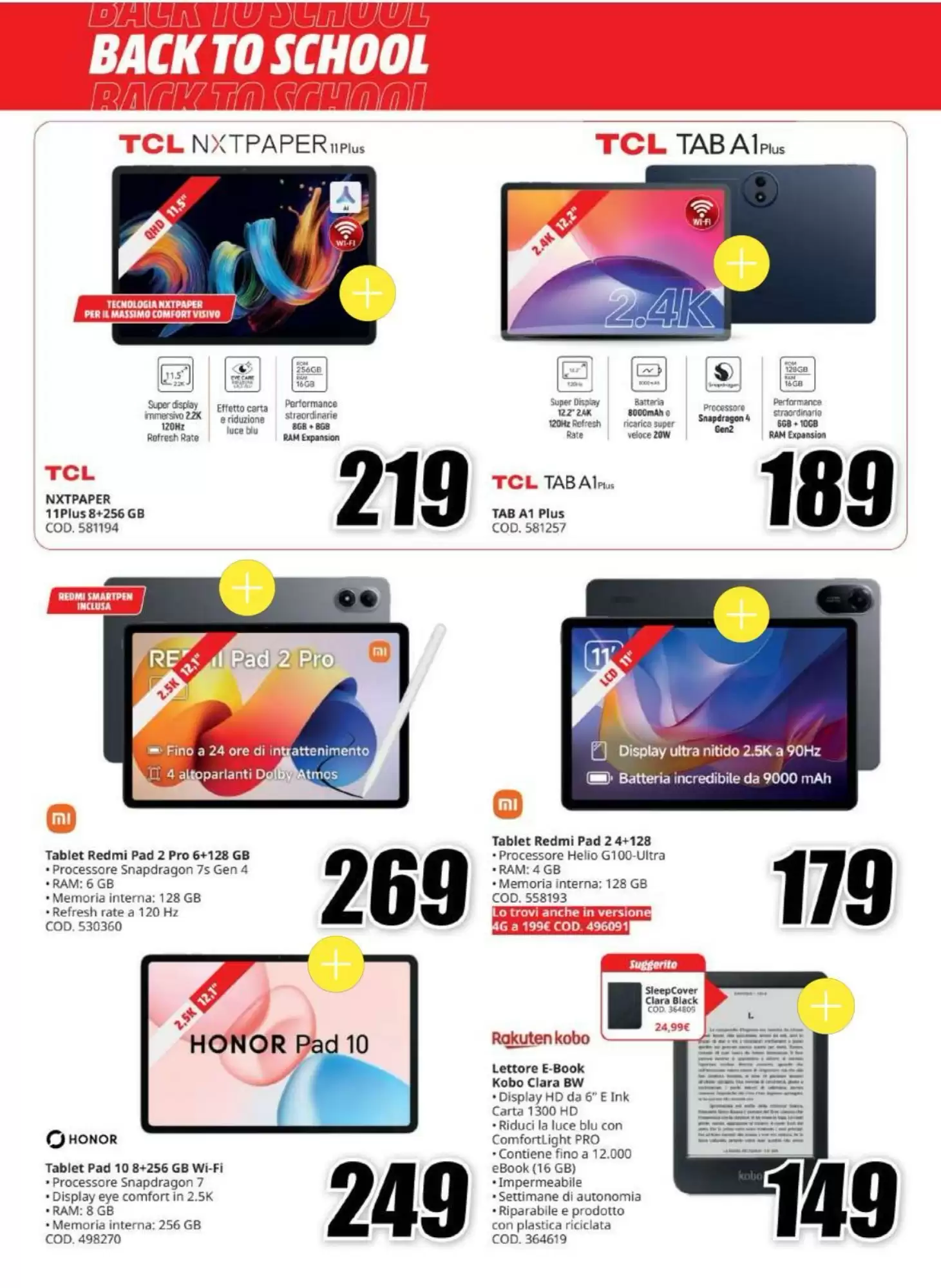 Volantino Mediaworld Dal 20 Agosto Al 31 Agosto 2026 Anteprima - Immagine 1 Dal 20 Agosto School