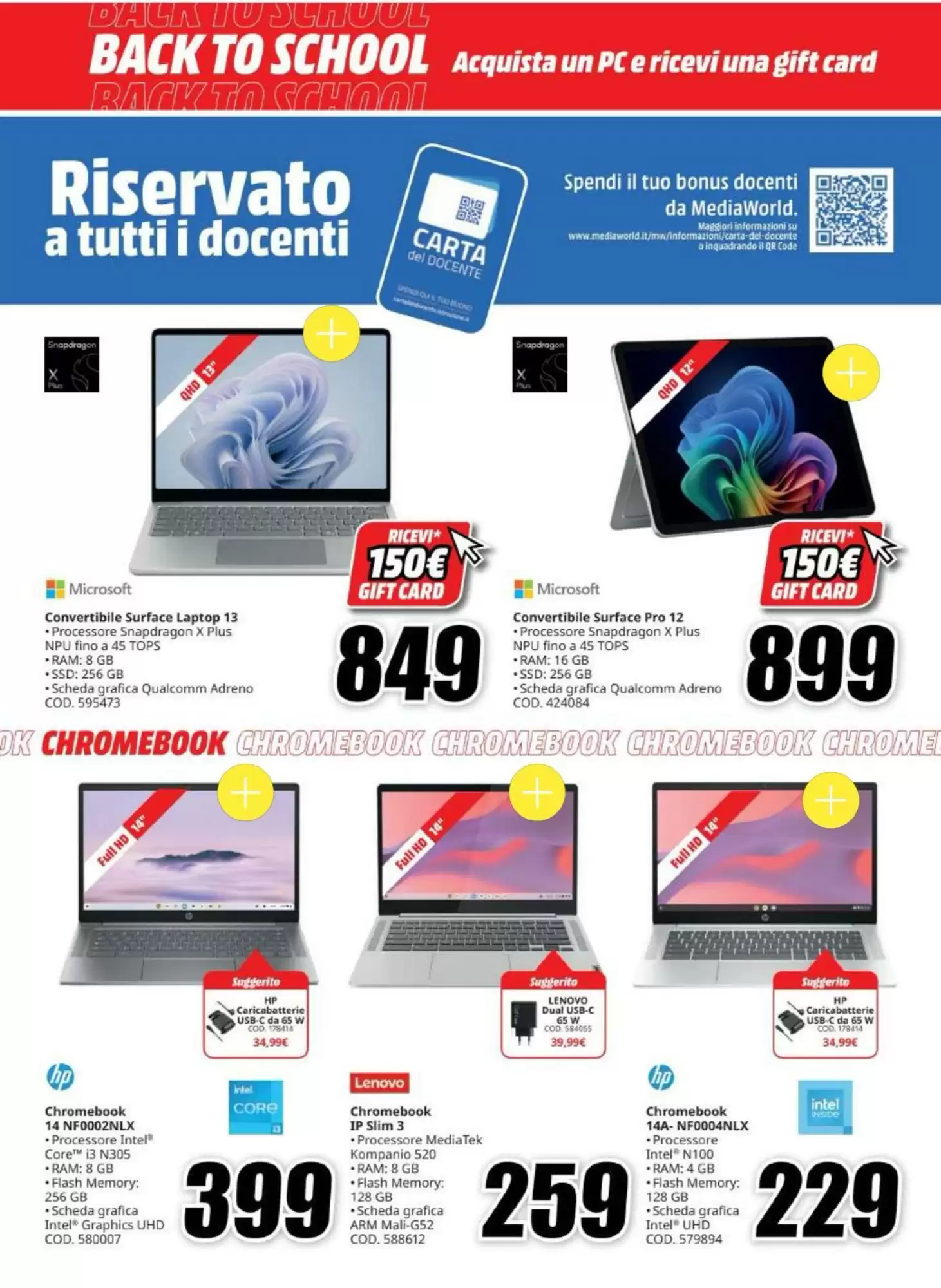 Volantino Mediaworld Dal 20 Agosto Al 31 Agosto 2026 Anteprima - Immagine 2 Dal 20 Agosto School